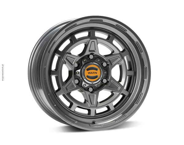 Felga WARN 6-Lug Epic WARN-104488 Diamond Cutter Gunmetal Gray 17x8,5'' 6x139,7 ET0 Ford Bronco (2021 -) & Ranger (2012-2022) Toyota Hilux / Land Cruiser (120 & 150)