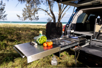 ARB Slide Kitchen RDKEU1045 -  kuchnia campingowa do SUV & VAN w wysuwanej szufladzie ARB