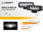 Zestaw dwóch lamp LAZER TRIPLE-R 750 Elite (Gen2) z systemem montażu w fabrycznym grillu - Fiat Ducato (2014 -)  - 10